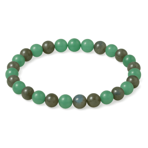 "Cocon d’Attachement" - Aventurine & Labradorite